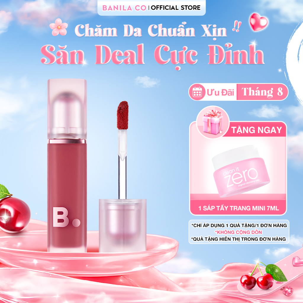 Son Tint Mịn Lì Không Gây Khô Môi Sheer Velvet Veil Tint 4.2G