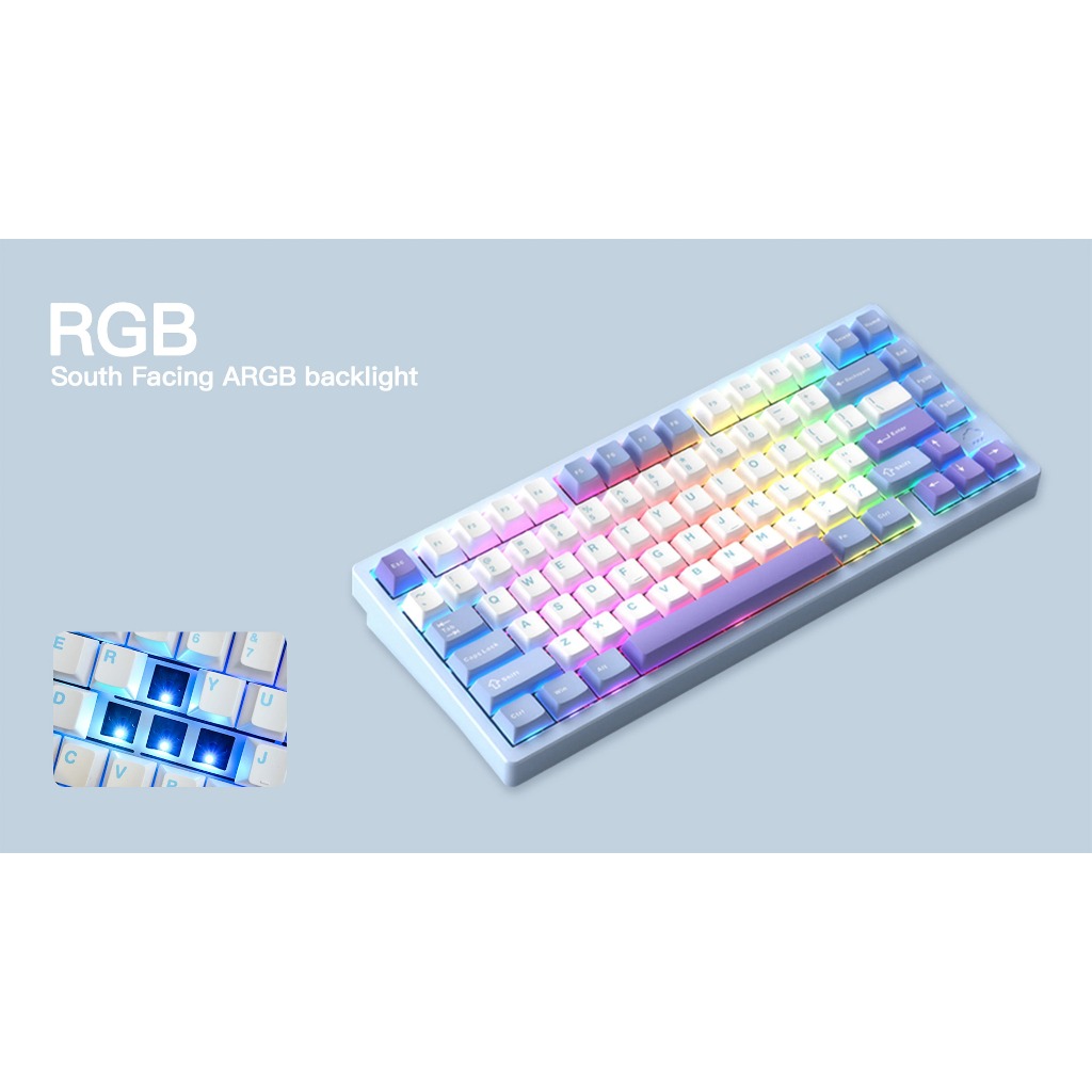 ( HÀNG SẴN ) - Bàn phím cơ WOBKEY RAINY75 - Phiên bản PRO - Pin 7000mAh - UNI OFFICIAL STORE | BigBuy360 - bigbuy360.vn