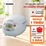 Nồi Cơm Điện Tử ZOJIRUSHI NS-ZAQ18-WZ 1.8L Dùng Điện 220V, Sản Xuất Tại Nhật Bản, Bảo Hành 3 năm — ảnh 1