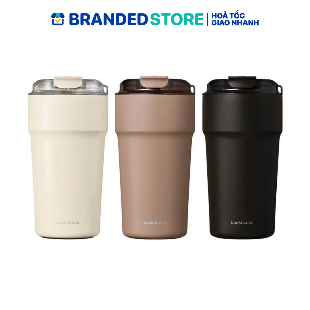 Bình giữ nhiệt Metro Cafe Tumbler LocknLock LHC4357 - Dung tích 500ml - Phủ sứ