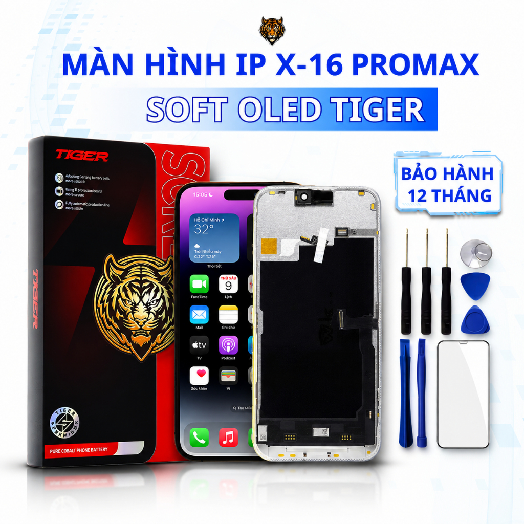 Pln cho lp 5-14 promax, pin TGR dung lượng chuẩn/ cao chính hãng bảo hành 12 tháng TGR STORE – ảnh mô tả chi tiết 3