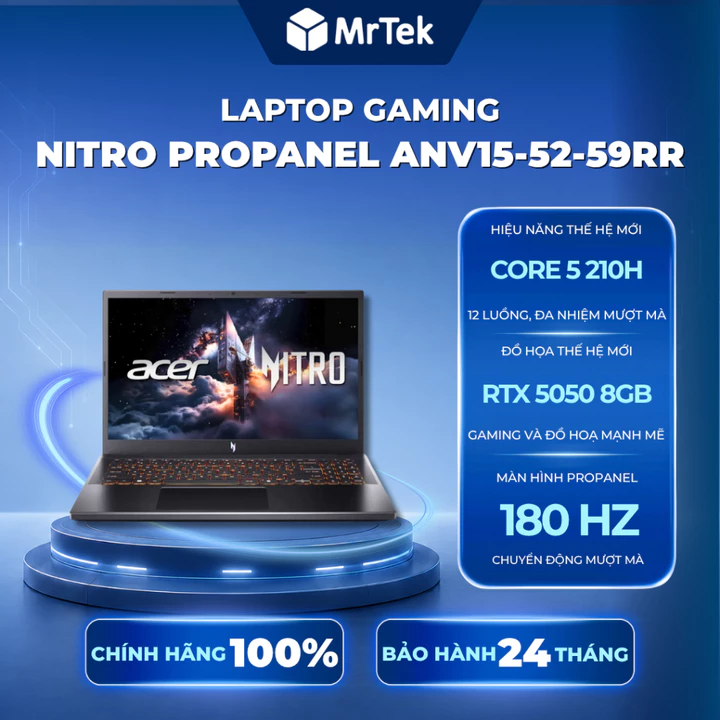 Laptop Gaming Acer Nitro ProPanel ANV15-52-59RR - NH.QZ9SV.005