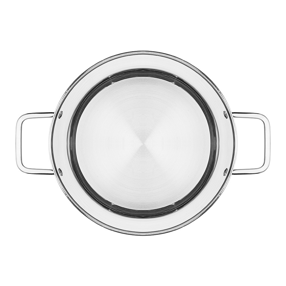 Nồi luộc gà elmich inox 304 2536IN28,EL2525IN nồi luộc gà cao cấp size 28-30cm đáy 5 lớp | BigBuy360 - bigbuy360.vn