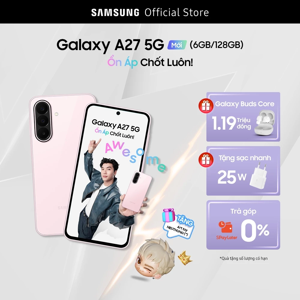 Samsung Galaxy A27 5G mặt trước