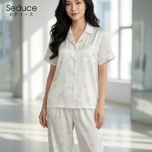 Bộ mặc nhà Seduce P26057 Lụa Latin