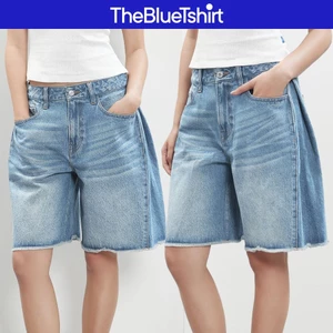 TheBlueTshirt - Quần shorts phom quần ngố ống rộng phom loose cho nữ - Moonlit Shorts - Women