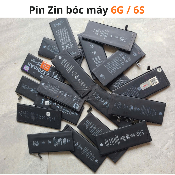 Pin ĐT tháo máy thay thế tương thích cho 6 6s | trên 80% hoạt động tốt ổn định . | BigBuy360 - bigbuy360.vn