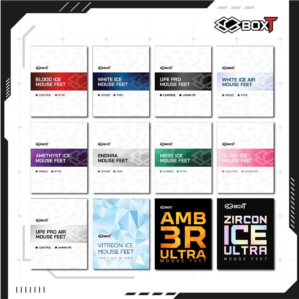 [Tổng Hợp] Mouse Feet BOXT Thay Thế Cho Chuột Gaming – BOXT STORE