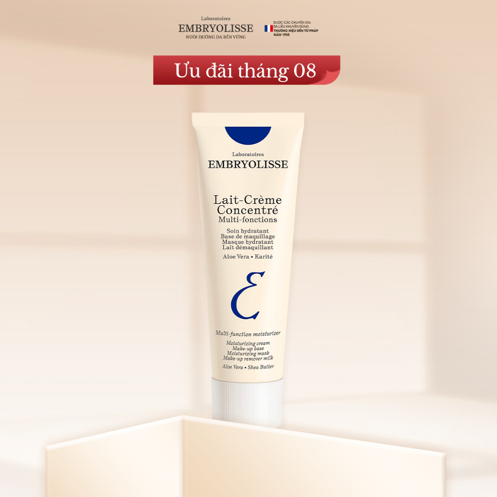 Kem Dưỡng Ẩm Phục Hồi Embryolisse Lait Creme Concentre 5ml – 15ml – 30ml – 75ml