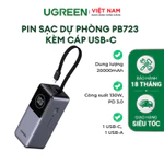Pin sạc dự phòng Ugreen 10000mAh - 25000mAh | Sạc nhanh 100W - 200W | Chính hãng - Bảo hành 18 tháng 1 đổi 1 — ảnh 6