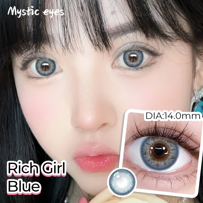 [COD|Mua 2 chỉ  50K] Babygirleyes kính áp tròng 0 độ lens  brown/gray/blue/pink  lens 14.0-14.5mm lens Mắt 6 tháng | BigBuy360 - bigbuy360.vn