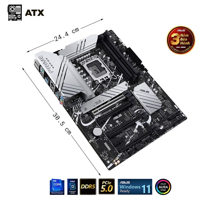 Mainboard ASUS PRIME Z790-P CSM / Z790-P D4 CSM Socket LGA1700 Intel Z790 DDR4 DDR5 ATX - Bo Mạch Chủ | BigBuy360 - bigbuy360.vn