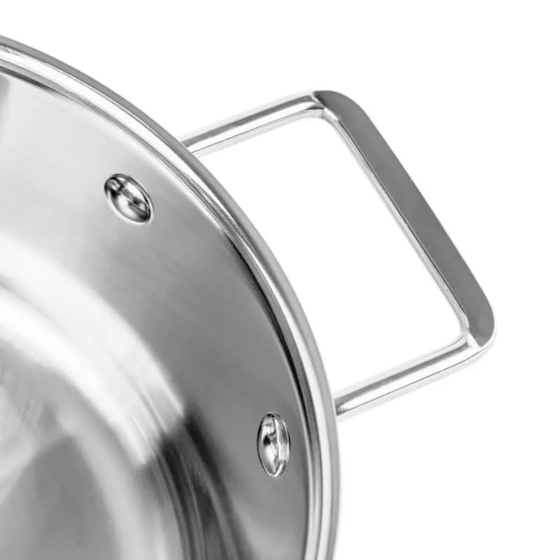 Nồi inox 304 liền khối Elmich Trimax XR EDA3841 size 20cm đáy từ 3 lớp dùng mọi loại bếp | BigBuy360 - bigbuy360.vn