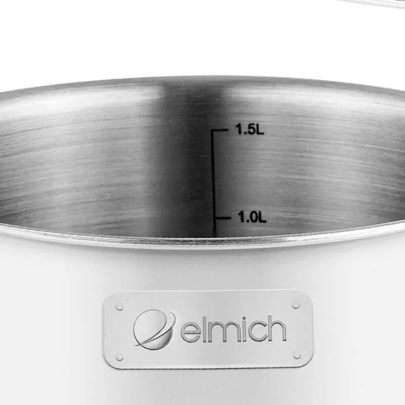 Nồi inox 304 liền khối Elmich Trimax XR EDA3841 size 20cm đáy từ 3 lớp dùng mọi loại bếp | BigBuy360 - bigbuy360.vn