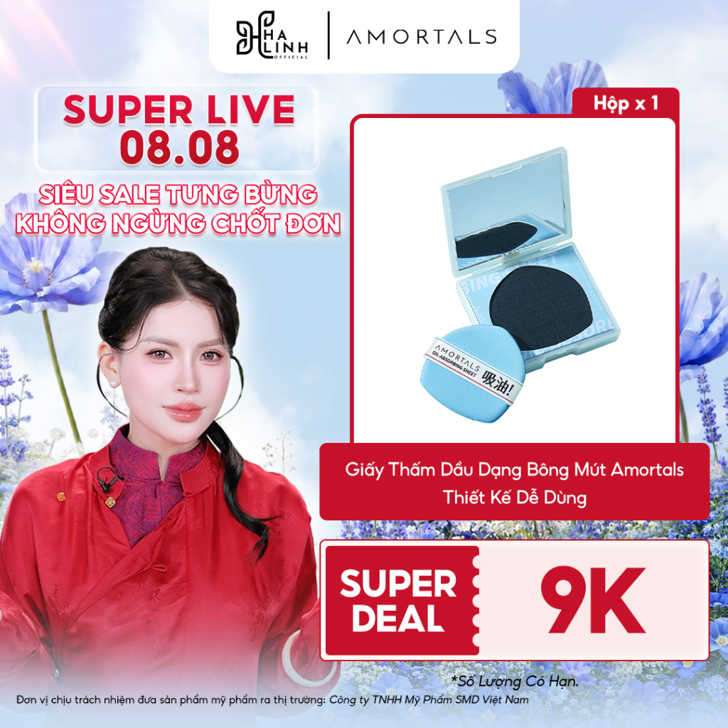Giấy Thấm Dầu Dạng Bông Mút Amortals, Thấm Hút Dầu Thừa Nhanh Chóng, Không Lo Trôi Nền