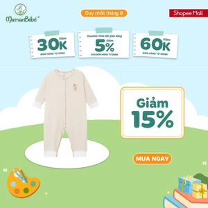 Bộ Body dài tay La Pomme bé cún lông mềm - Sợi Petit Soyeu thoáng mát – Bé trai/gái - NB - 3M