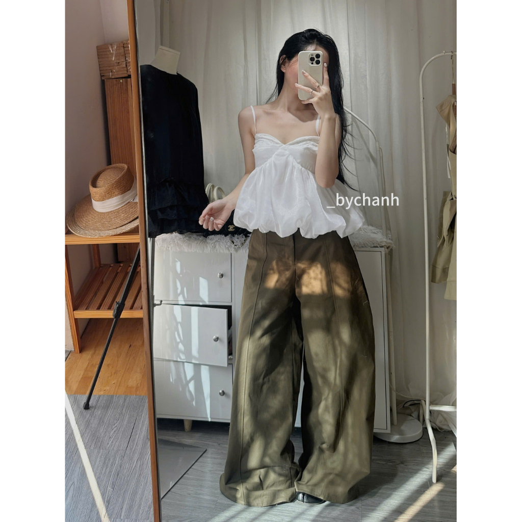 𝐛𝐲𝐂𝐡𝐚𝐧𝐡 - Set Áo 2D Quần Thụng