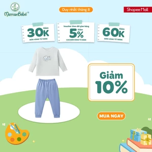 Bộ dài tay Mềm Mịn by La Pomme cún bông năng động -  Sợi Petit Soyeu thoáng mát - Bé trai/gái - 6M - 3Y