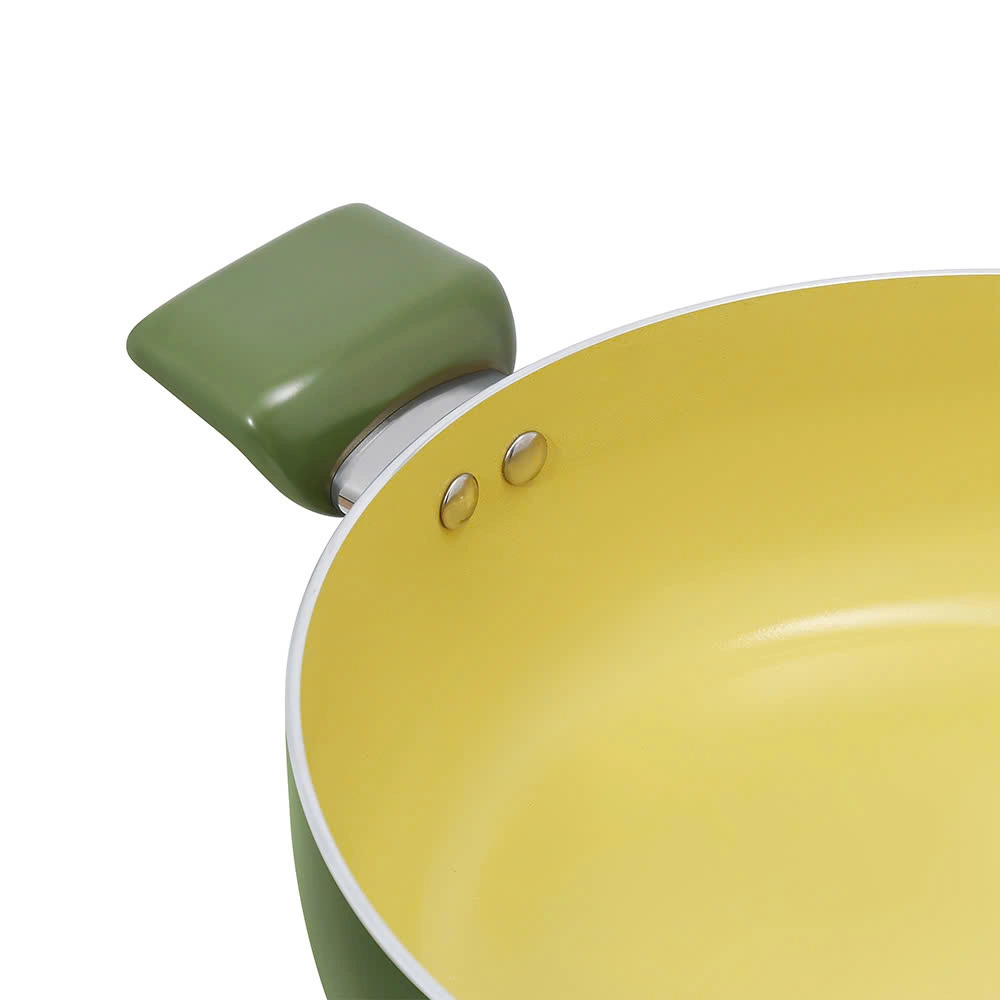 Nồi lẩu chống dính Ceramic Elmich EDA2520 size 28cm dùng mọi loại bếp | BigBuy360 - bigbuy360.vn