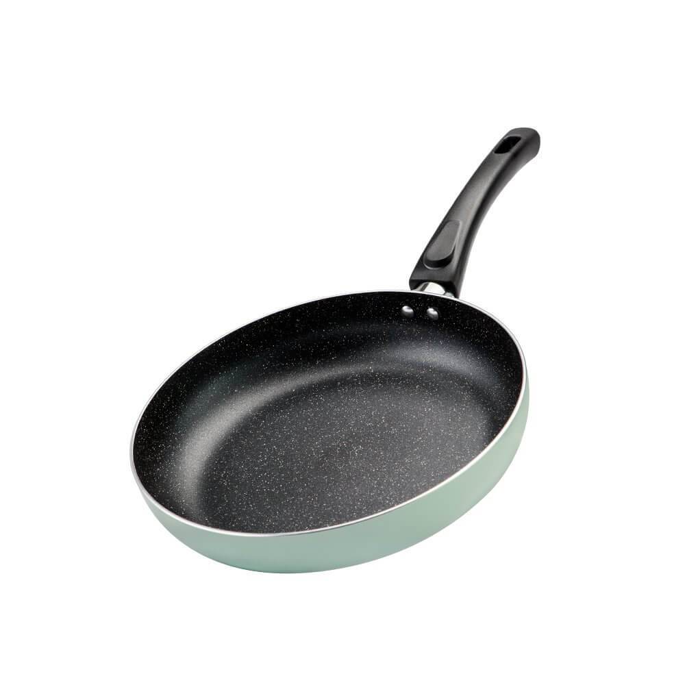 Chảo chống dính Elmich EDA0903 size 28cm đáy từ chống dính vân đá hợp kim nhôm dùng mọi loại bếp | BigBuy360 - bigbuy360.vn