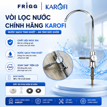 Karofi Stainless Steel Genuine Water Purifier