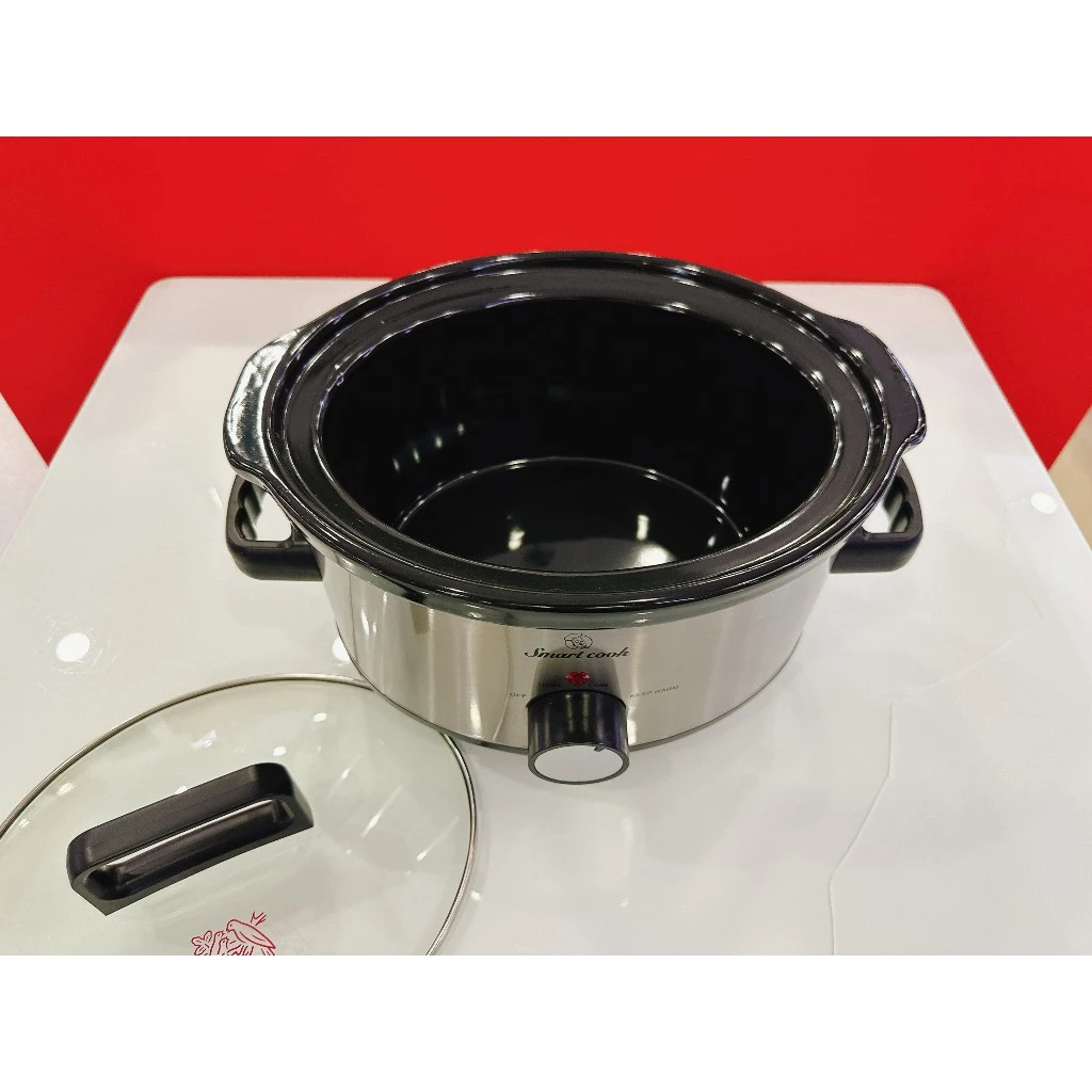 Nồi hầm dinh dưỡng elmich EDA0833 dung tích 3.5L nồi nấu chậm lòng sứ ceramic giữ ấm hầm cháo | BigBuy360 - bigbuy360.vn