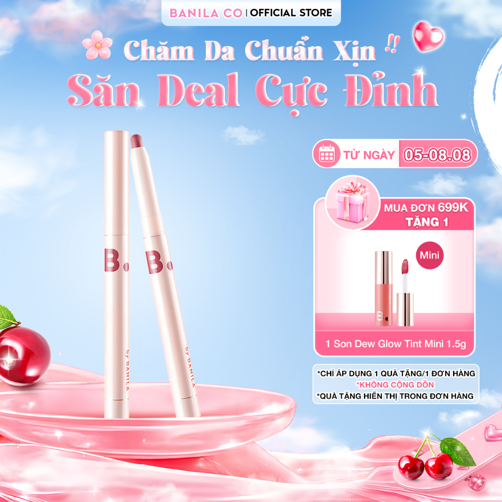 Chì Kẻ Viền Môi Che Phủ Khuyết Điểm Banila Co Smudging Lip Pencil 0.8G
