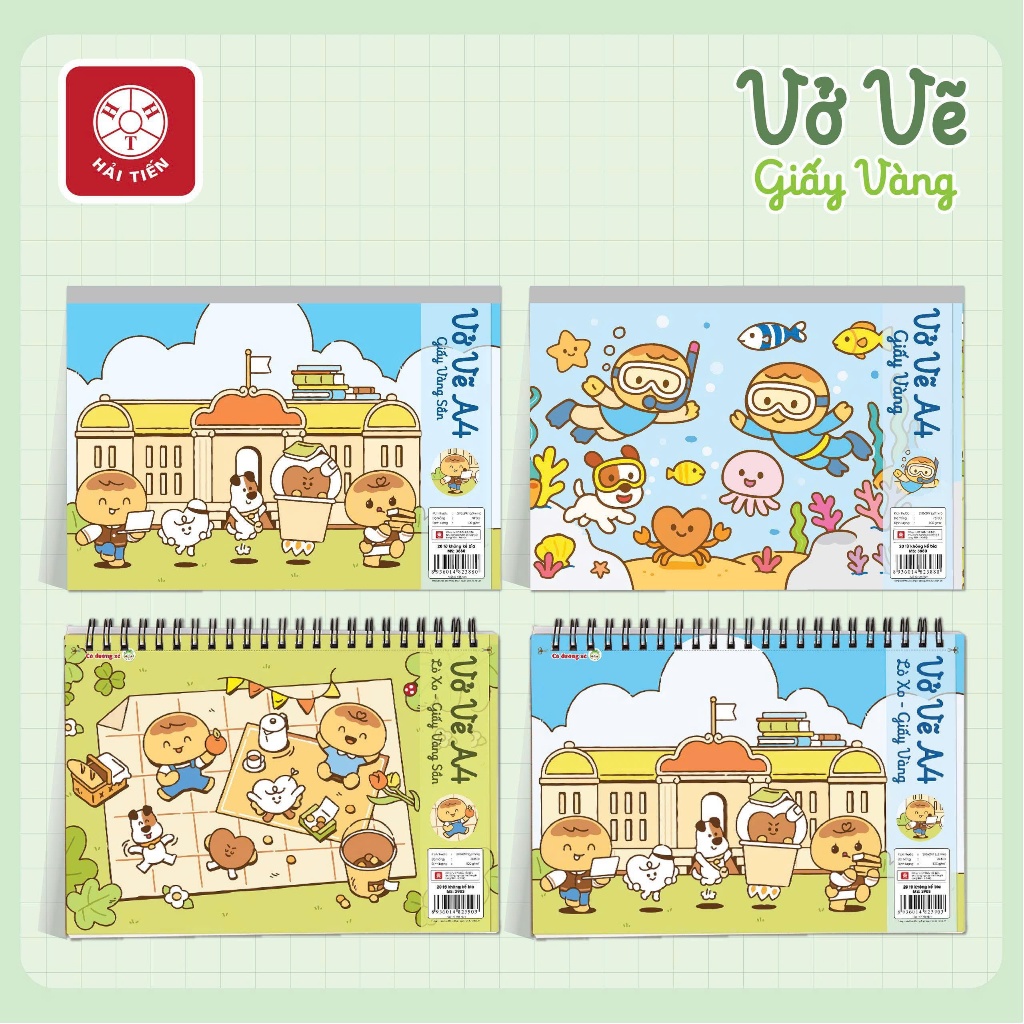HẢI TIẾN Và vẽ A4 Giấy Và ng Sần - Bắt màu tt