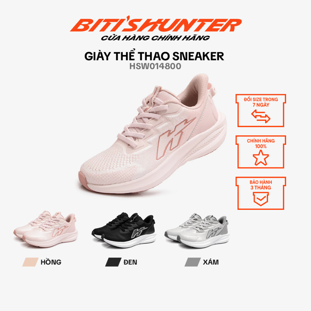 Giày Thể Thao sneaker Nữ Biti's Hunter HSW014800 | BigBuy360 - bigbuy360.vn
