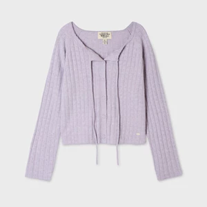Áo Cardigan WHO.A.U Ribbon Punching Skashi Cardigan_WHCKGB925F