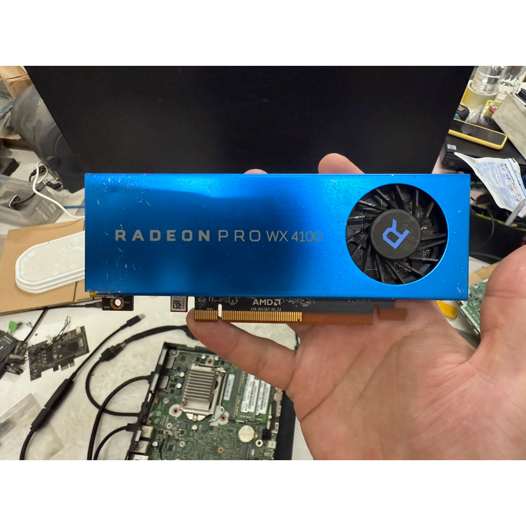 Card đồ họa AMD Radeon Pro WX4100 4GB cho các dòng máy Tiny - P320