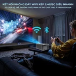 Máy chiếu mini YAMAZAKi A4K PRO xem Bóng Đá, Truyền Hình miễn phí Chất Lượng 4K — ảnh 8