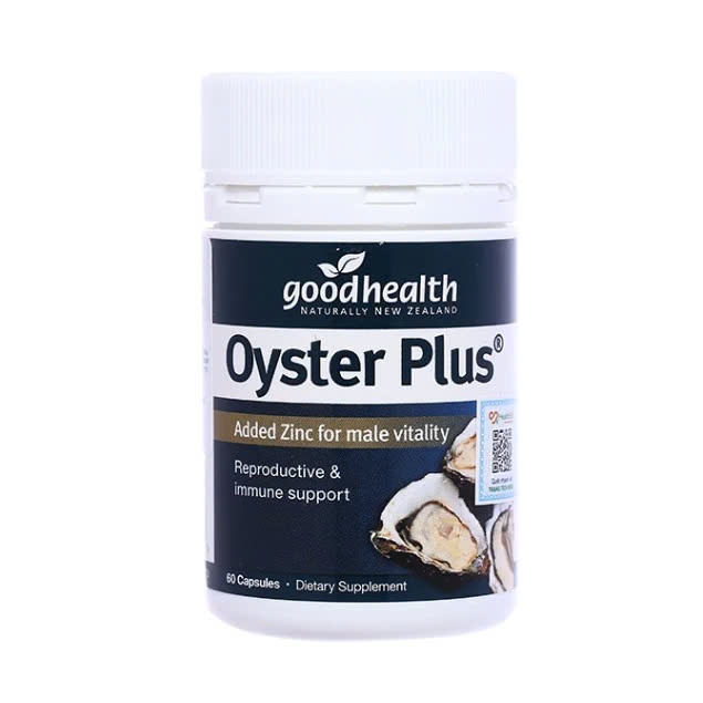 Viên Uống Hàu Biển Goodhealth Oyster Plus (60 Viên) Bổ Sung Kẽm Tăng Cường Sinh Lý, Sức Đề Kháng Nam | BigBuy360 - bigbuy360.vn