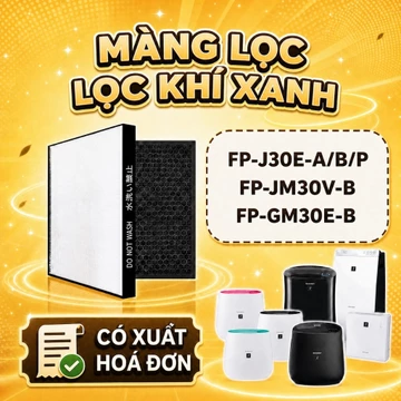 Bộ lọc LocKhiXanh® tương thích cho Màng lọc không khí Sharp FP-J30E / FZ-F30HFE / KC-F30EV / FP-GM30E / FP-JM30V