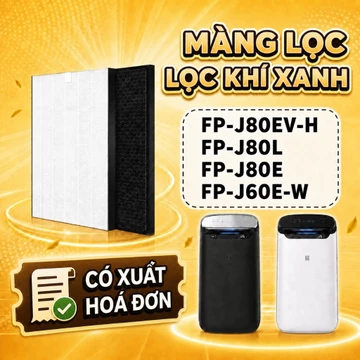 Bộ lọc LocKhiXanh® tương thích cho Màng lọc không khí Sharp FP-J60E-W, FP-J80EV-H, FZ-J80HFE, FZ-J80DFE