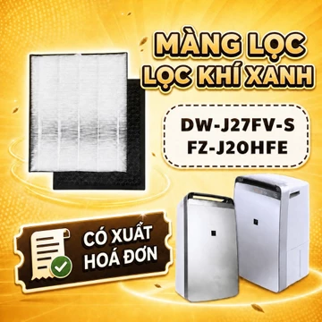 Bộ lọc LocKhiXanh® tương thích cho Màng lọc không khí Sharp DW-J27FV-S.