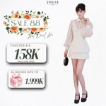 Set Áo Dạ Sơ Mi Phối Ren Cao Phối, Chân Váy Chữ A Jolie Set Dự Tiệc, Mặc Tết, Hẹn Hò Tiểu Thư S1050 — ảnh 1