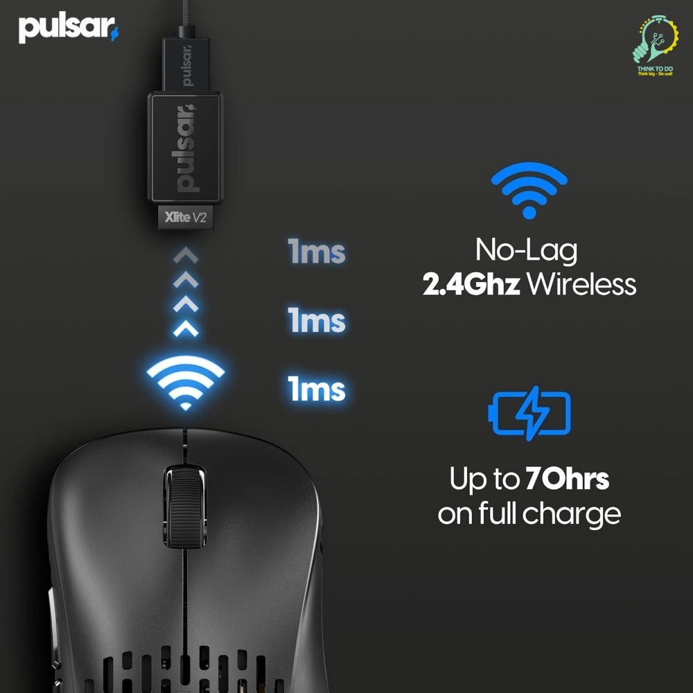 [NEW, ORIGINAL] Chuột máy tính Pulsar Xlite v4 Wireless — Gaming Mouse | BigBuy360 - bigbuy360.vn