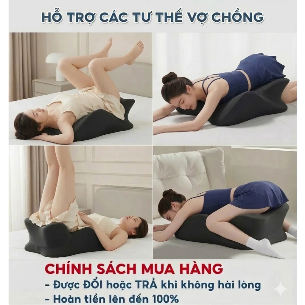 Gối Tình Yêu Công Thái Học Shopee Mall 2026