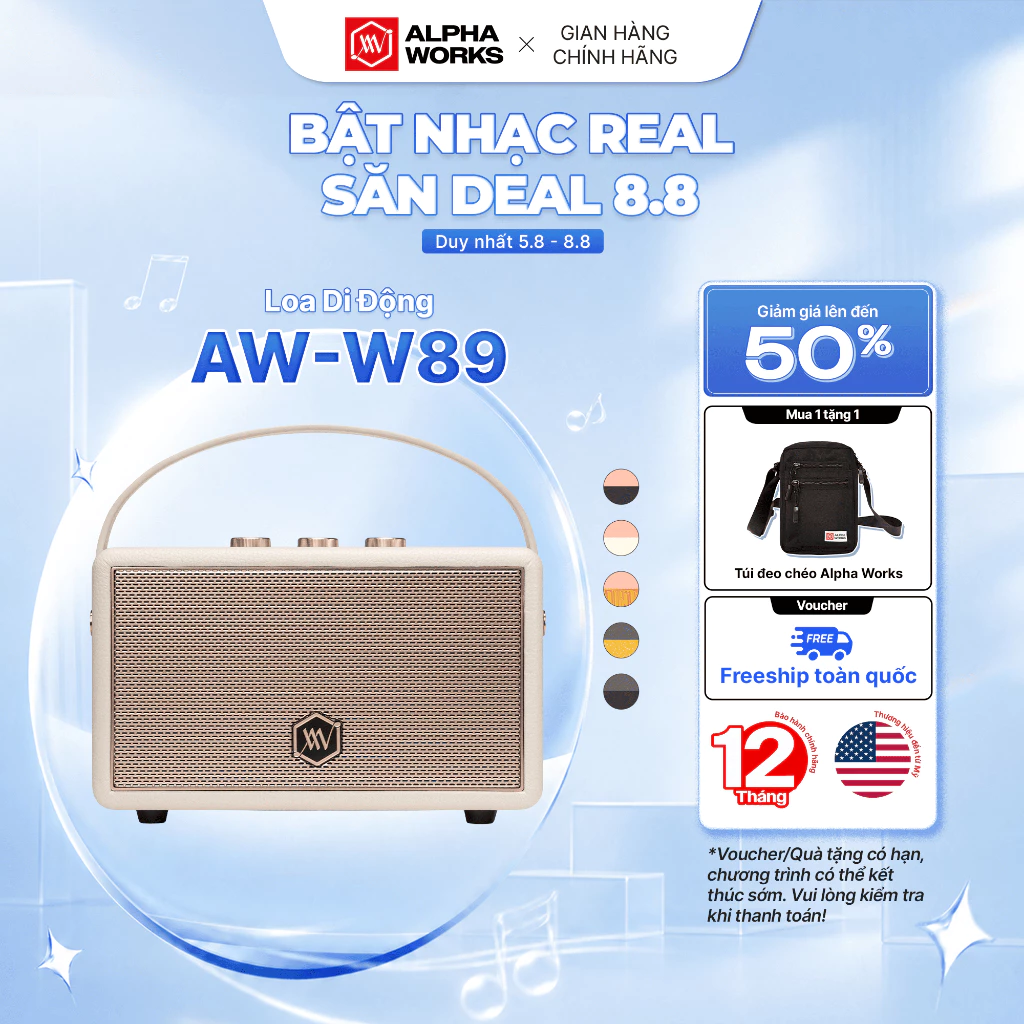 Alpha Works W89 - góc nhìn trước