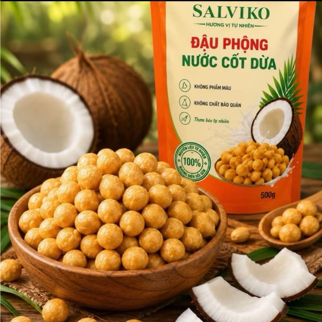 Đậu phộng da cá cốt dừa ảnh 2