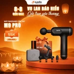 Máy Massage Cầm Tay AJIDO AJ - M9, 32 Cấp Độ, 4 Đầu Thay Thế - Mát Xa Toàn Thân Giãn Cơ, Đấm Lưng, Cổ Vai Gáy — ảnh 1