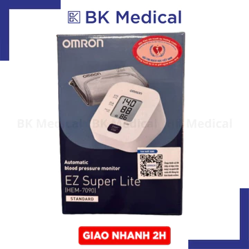 (hỏa tốc) Máy Đo Huyết Áp Omron EZ Super Lite HEM-7090 – Theo Dõi Huyết Áp Chính Xác Tại Nhà