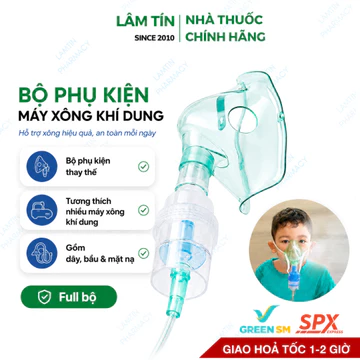 ✅(Chính Hãng) MẶT NẠ XÔNG KHÍ DUNG (mask xông khí dung) Cho trẻ em phù hợp với tất cả các máy xông