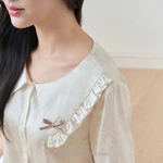 Đồ bộ mặc nhà Mialala pyjama dáng ngắn lụa latin 5464 DMN02015464 — ảnh 5