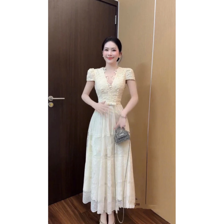Váy nữ set dạ lông thỏ, Tiểu Thư Sang Chảnh Diện Tết Đi Chơi Siêu Xinh Sét dạ tweed kèm váy xinh xỉu