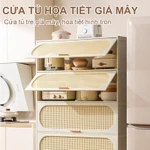 Kệ sách Gỗ Để ​​tủ sách Tủ Sách 5 Tầng Kiểu Dáng Tối Giản Lưu Trữ  Năng Đẹp Tiện Lợi Bảo Hành 10 Năm — ảnh 5