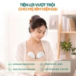 Máy Hút Sữa Rảnh Tay Kamidi Smart Hút Êm Hút Kiệt Máy Hút Sữa Không Dây Kích Sữa Hiệu Quả 4 Chức Năng — ảnh 5