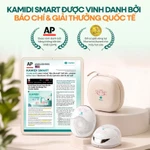 Máy Hút Sữa Rảnh Tay Kamidi Smart Hút Êm Hút Kiệt Máy Hút Sữa Không Dây Kích Sữa Hiệu Quả 4 Chức Năng — ảnh 6