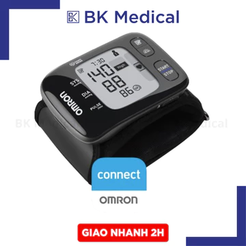 [Hỏa tốc] Máy Đo Huyết Áp Cổ Tay Cao Cấp Omron HEM 6232T - Thương Hiệu Số 1 Thế Giới